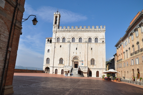 palazzo dei consoli a Gubbio