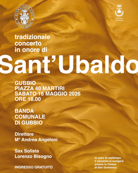 In onore di Sant’Ubaldo